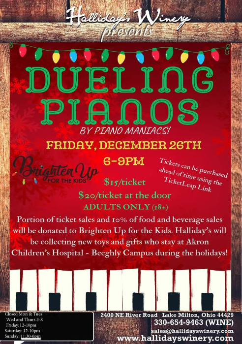 Dueling Pianos - Brighten Up for the Kids