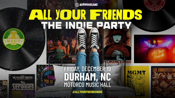 ALL YOUR FRIENDS: THE INDIE PARTY at Motorco Music Hall