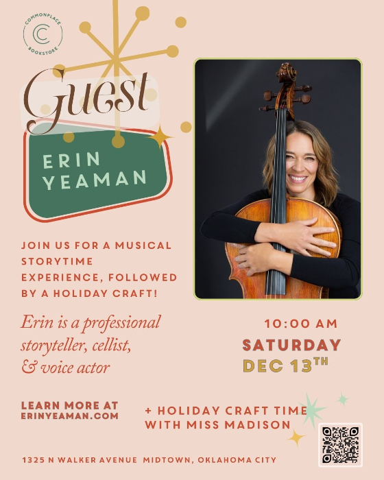 Holiday Saturday Storytime with Erin Yeaman
