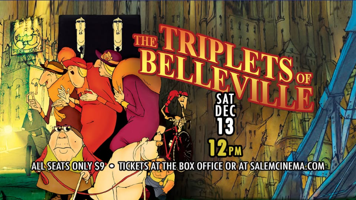 The Triplets of Belleville at Salem Cinema!