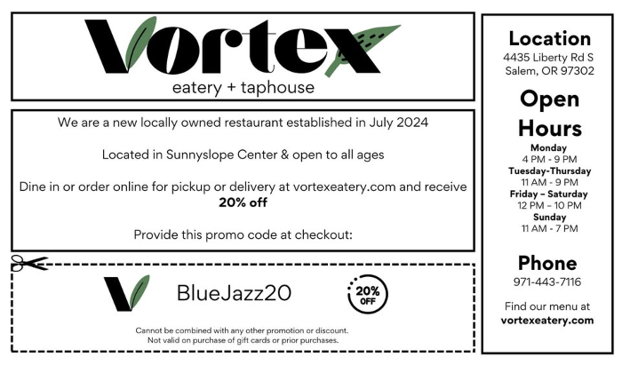 Live Jazz at Vortex
