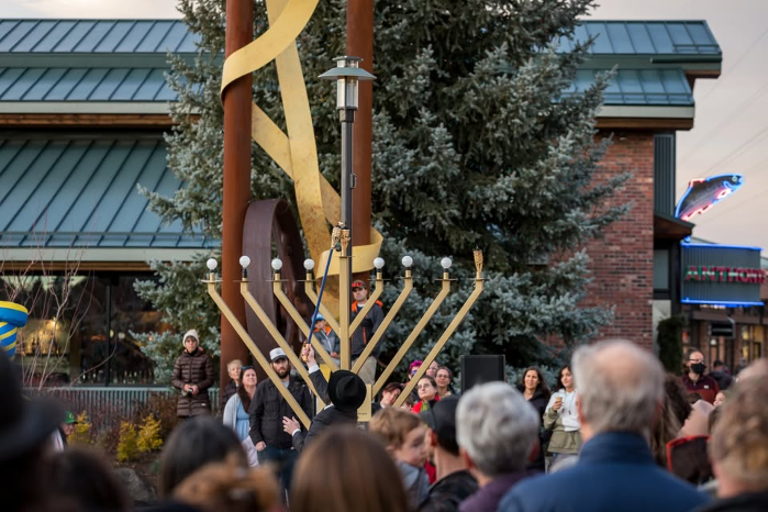 Menorah Lighting for Chanukah