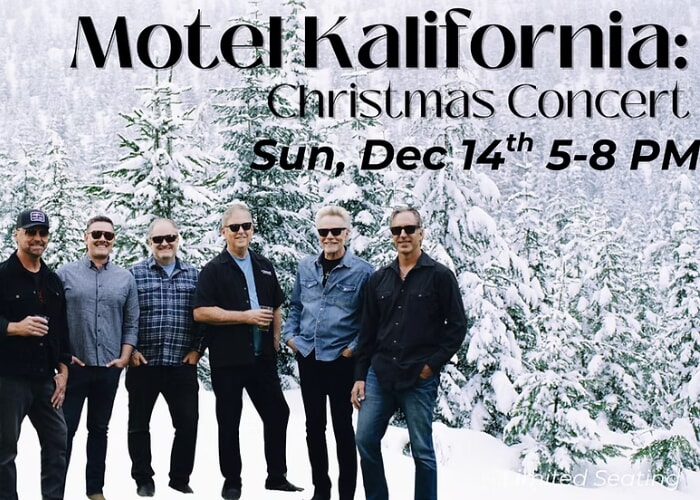 Live at the Vineyard: Motel Kalifornia ... CHRISTMAS CONCERT