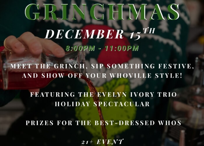 GrinchMas at Prohibition