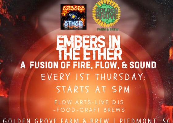 Embers in the Ether: A fusion if fire, flow & sound
