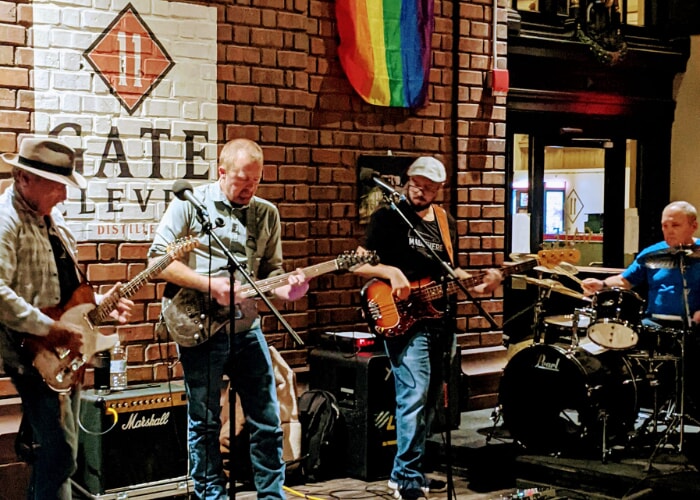 Robin Baker Blues Band at Gate 11 Distillery