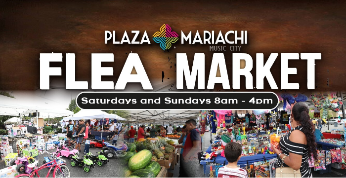 Flea Market at Plaza Mariachi