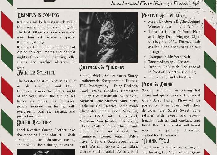 Winter Solstice Night Market