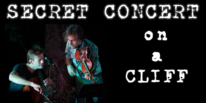 Secret Classical Music Concert on Cliff w Award Winning Austin Violinist