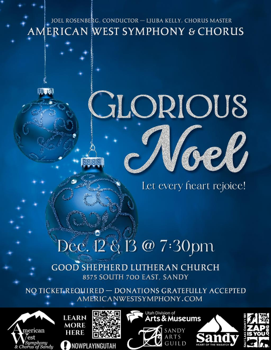 The American West Symphony and Chorus Christmas Concert