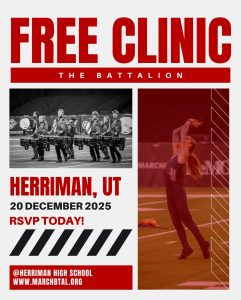 Free Brass, Percussion, and Colorguard Clinic