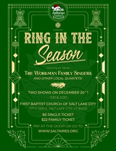 The Saltaires Presents - Ring In The Season, featuring the Workman Family Singers