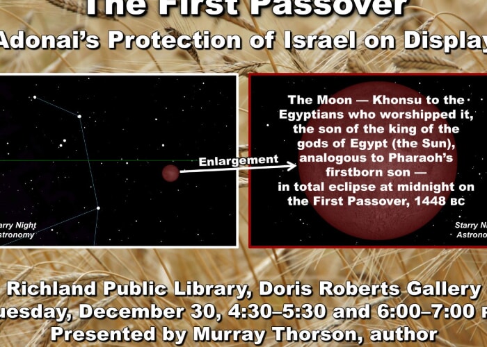 The First Passover, Adonai's Protection of Israel on Display