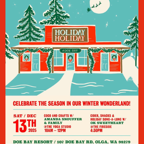 Winter Wonderland at Doe Bay