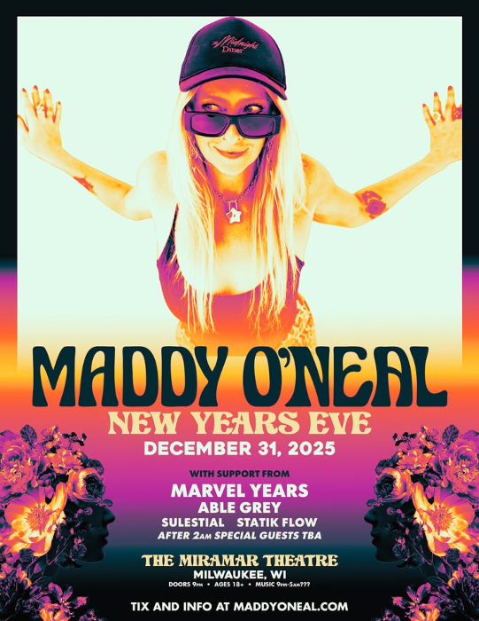 Miramar NYE ft. Maddy O'Neal, Marvel Years + More at The Miramar Theatre