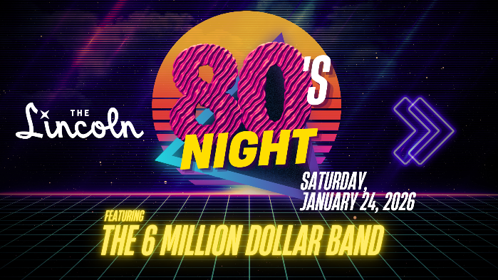 80's night with 6 million dollar band