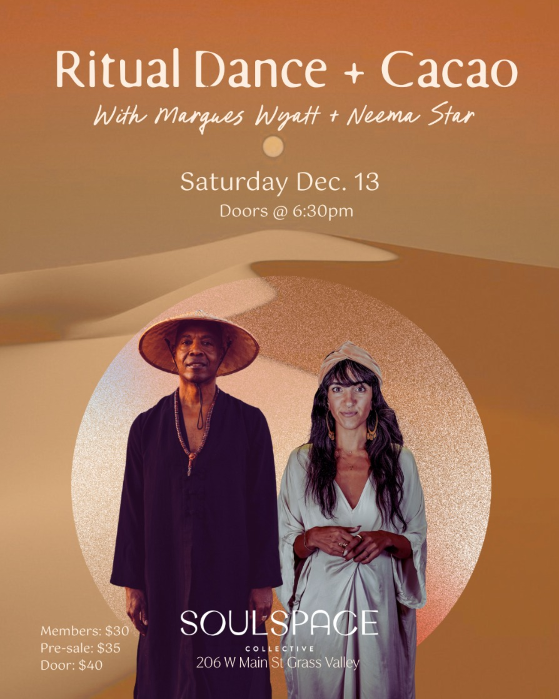 Ritual Dance + Cacao with Marques Wyatt and Neema Star