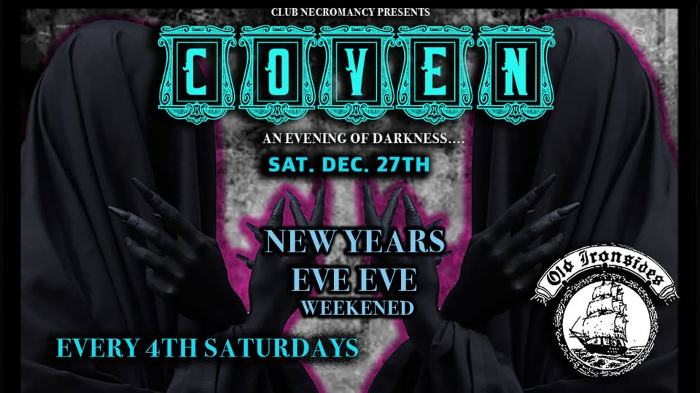 Club Coven ★ Saturday December 27th 2025 ★ Goth Night Out ★ Old School Night ★ Every 4th Saturday's