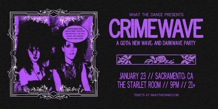 CRIMEWAVE: A Goth, New Wave, and Darkwave Party at The Starlet Room