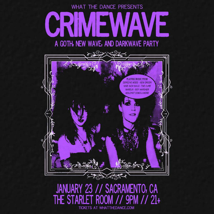 Crimewave: A Goth, New Wave, and Darkwave Party