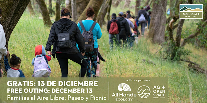 Familias al Aire Libre: Paseo y Picnic 12-13-25