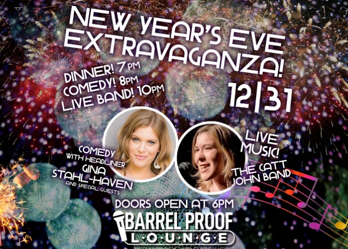 New Year's Eve Extravaganza - Dinner • Comedy • Live Band • Champagne