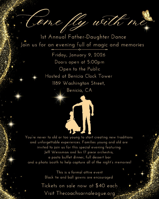 The Coach Sarna 1st Annual "Come Fly with Me Father-Daughter Dance"