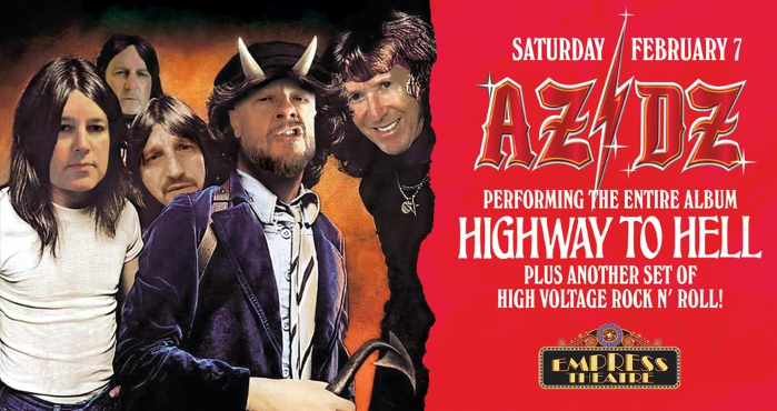 AZ/DZ: Performs HIGHWAY TO HELL at Empress Theatre