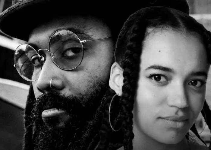 Russell Hall with Broadway Jazz Starlet Georgia Heers