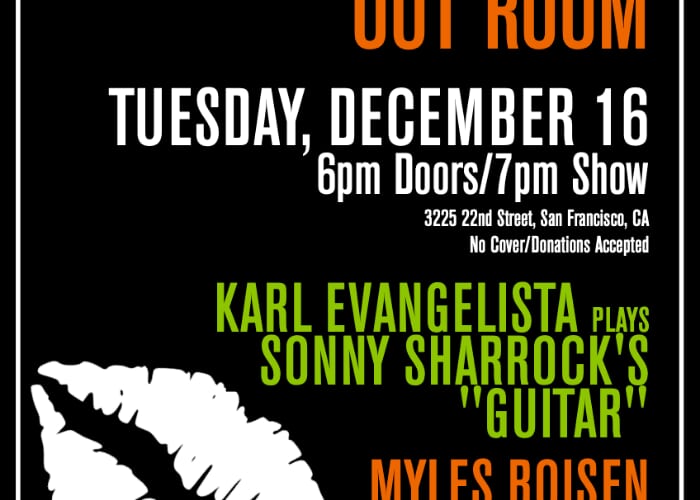 Jazz at the Make-Out: Evangelista Plays Sharrock's "Guitar," Myles Boisen