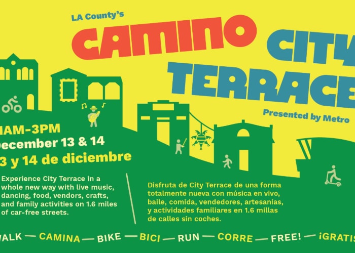 LA County's Camino City Terrace, Two-day, Car-Free Streets Celebration