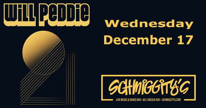 Will Peddie at Schmiggity's