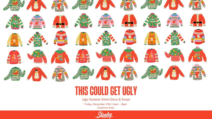 Ugly Sweater Silent Disco & Swap