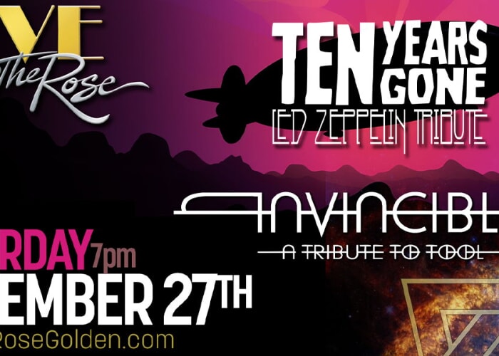 Live @ The Rose - Ten Years Gone & Invincible