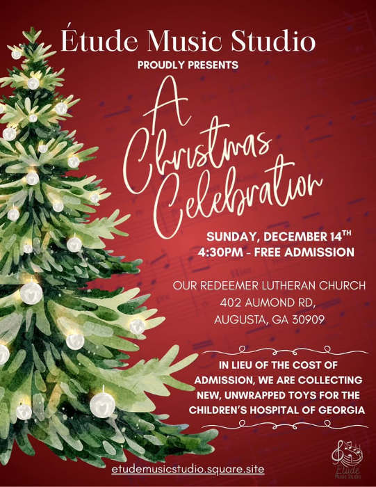 Étude Music Studio presents A Christmas Celebration