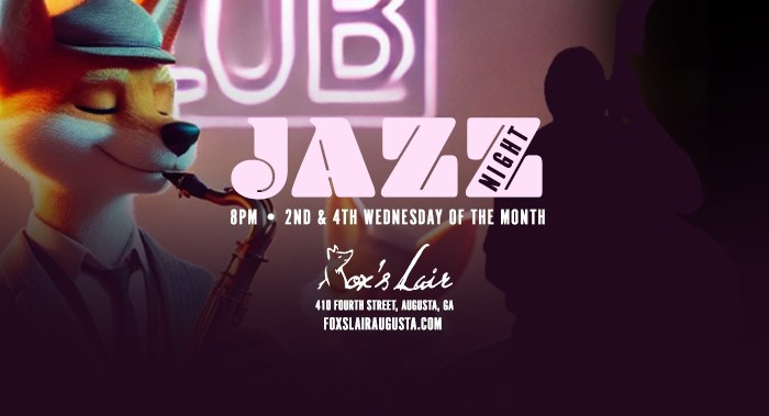 Jazz Night LIVE @ The Fox's Lair!