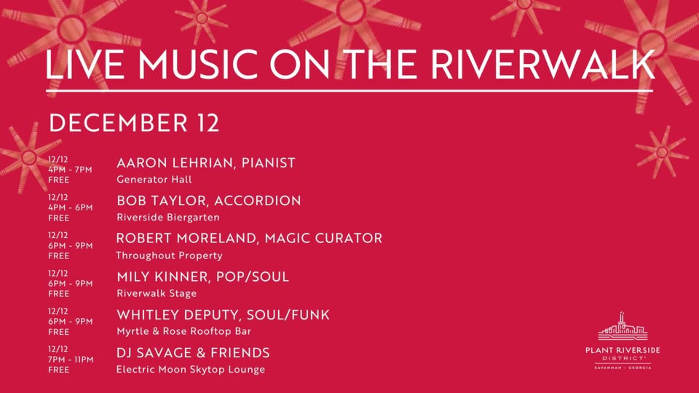 Live Music on the Riverwalk