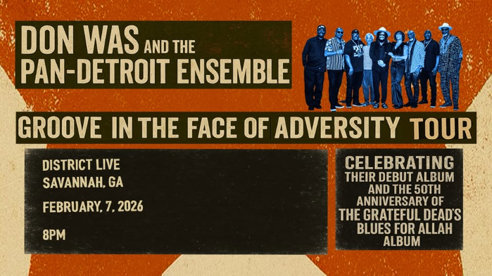 Don Was and the Pan-Detroit Ensemble at District Live