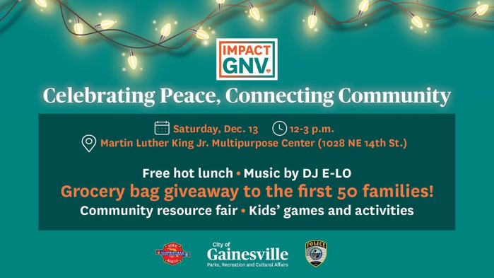 Celebrating Peace, Connecting Community