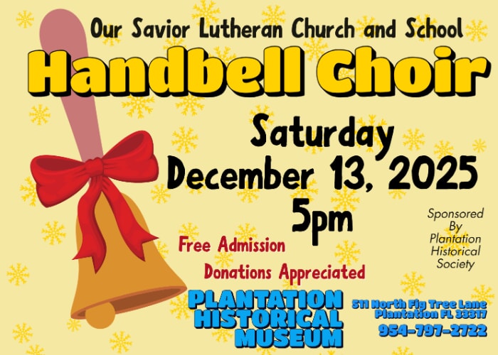 Handbell Choir at Plantation Historical Museum