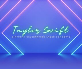 Taylor Swift Birthday Celebration Laser Concert