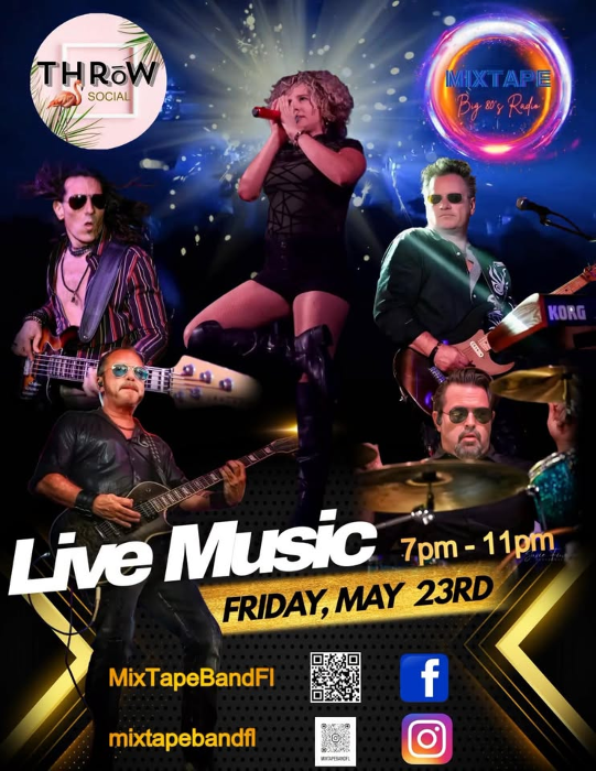 MixTape Band @ THRōW Social Delray Beach!