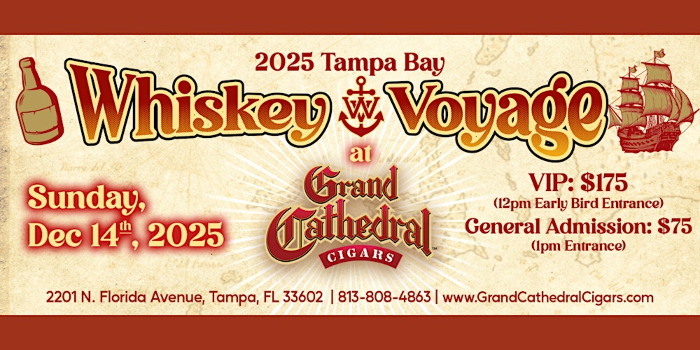 2025 Tampa Bay Whiskey Voyage