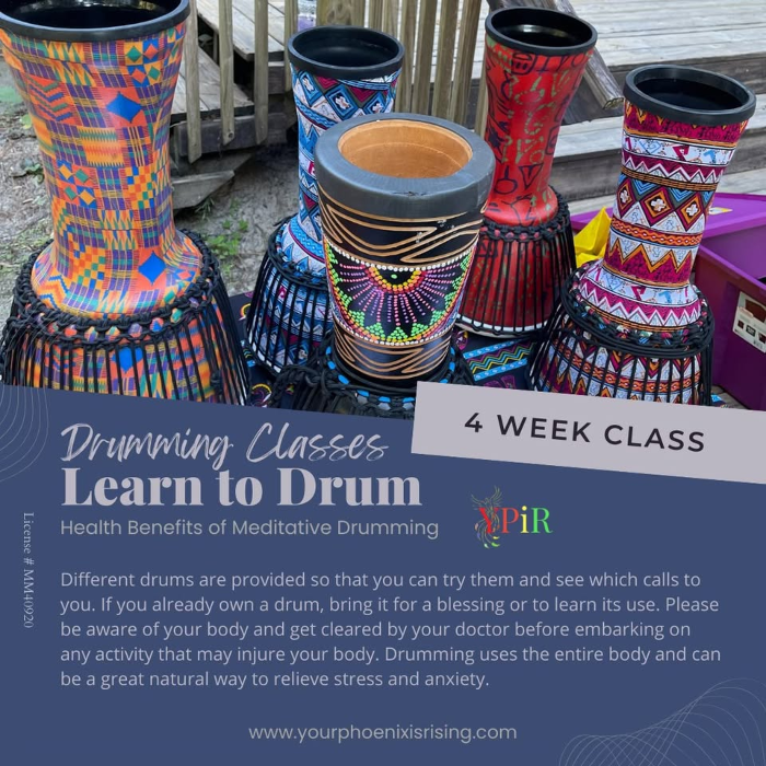 Learn to Drum: Health Benefits of Meditative Drumming