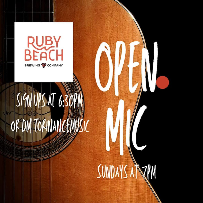 Open Mic at Ruby Beach Brewing