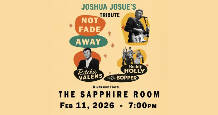 JOSHUA JOSUE'S Tribute "Not Fade Away" Celebrating the Legacy of Buddy Holly & Ritchie Valens