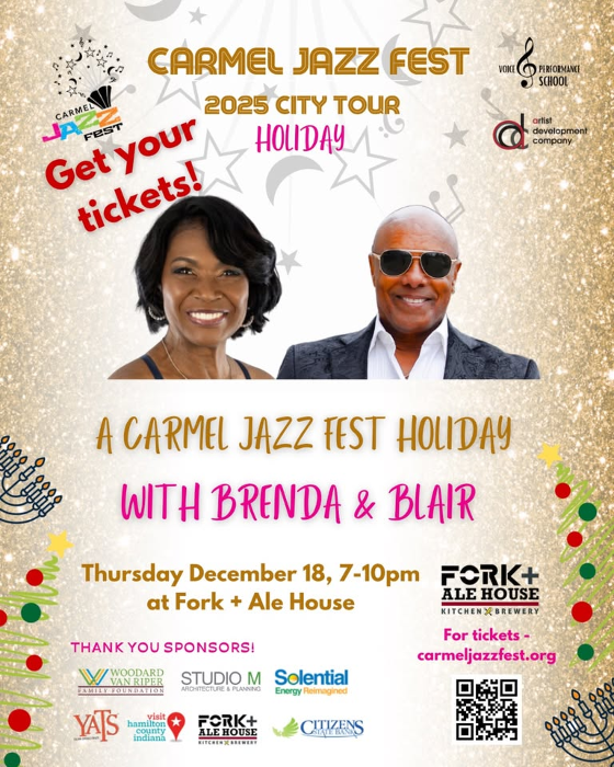 Carmel Jazz Fest Holiday with Brenda and Blair