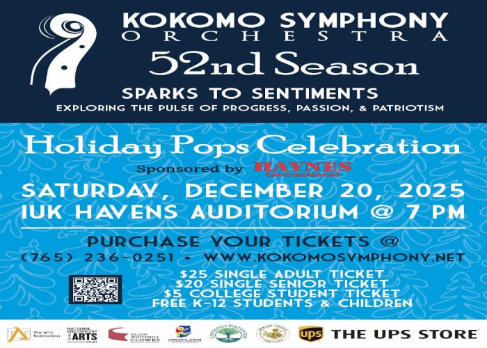 Kokomo Symphony Orchestra's Holiday Pops Celebration