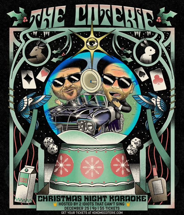 Christmas Night Karaoke : Live at The Coterie!