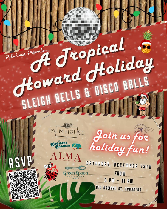 A Tropical Howard Holiday: Sleigh Bells & Disco Balls